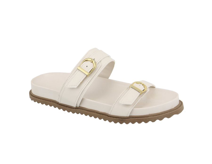Flat Bela Off White | KUENTO SHOES
