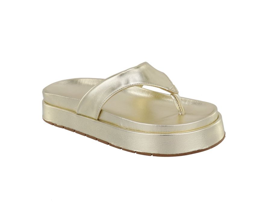 Flatform Elaine Ouro Light | KUENTO SHOES