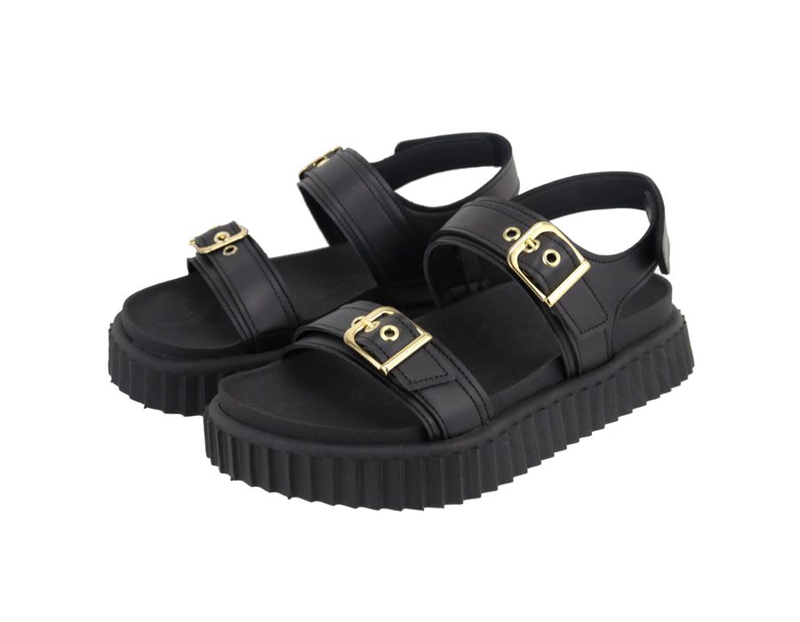 Flatform Nati Preta | KUENTO SHOES